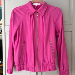 NWT Trina Turk Astounding Jacket, in Snapdragon Pink, XS
